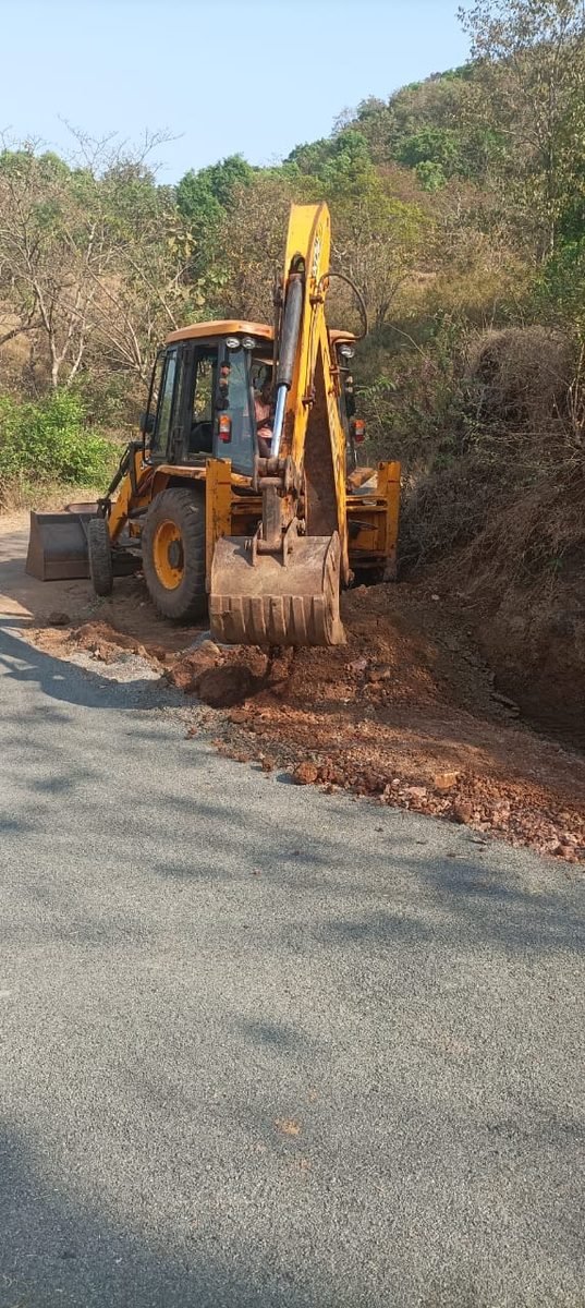 Gutters along village roads